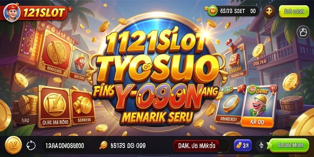 Tampilan gameplay menarik dari 1121SLOT, membangun kerajaan bisnis Anda.