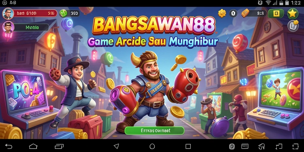 Screenshot utama BANGSAWAN88 menampilkan gameplay yang seru dan penuh warna.