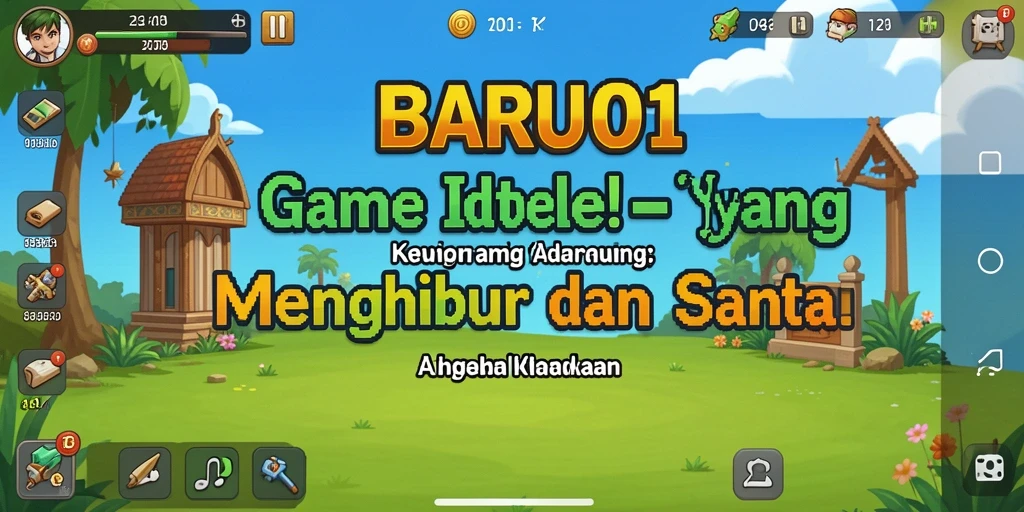 Screenshot menampilkan aksi gameplay Idle yang menarik dan penuh strategi.