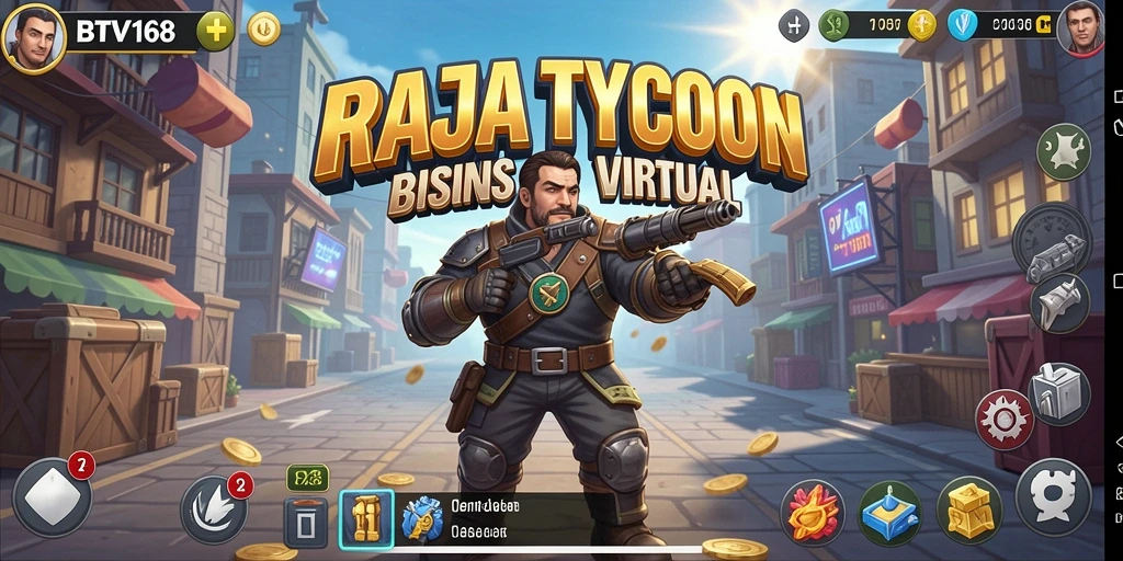 Tampilan gameplay Tycoon yang menarik dan interaktif.