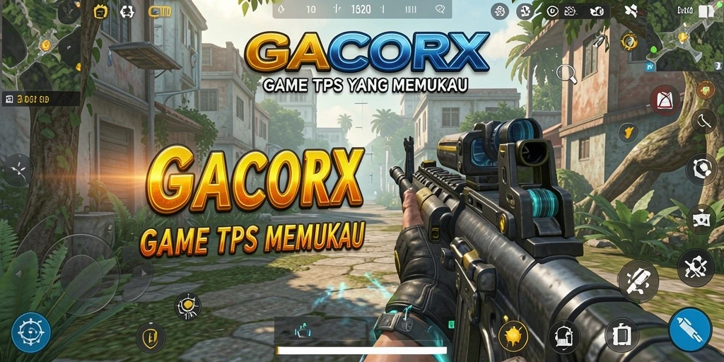 Tampilan gameplay seru dalam GACORX yang menampilkan pertempuran intens.