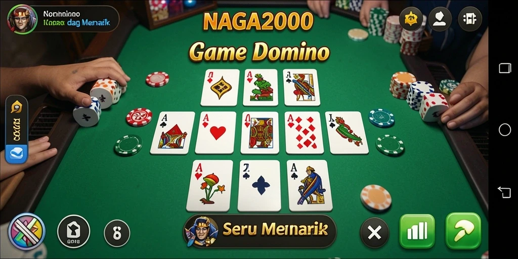 Tampilan gameplay seru dalam NAGA2000 yang mengasyikkan.