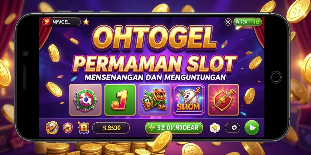 Screenshot OHTOGEL menampilkan gameplay Slot yang menarik.
