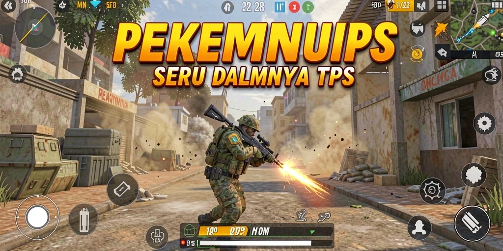 Screenshot RPVIP5 menunjukkan aksi pertempuran yang intens dan seru.