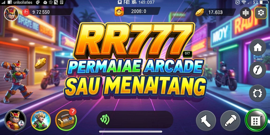 Tampilan gameplay menarik dan menantang dari RR777.