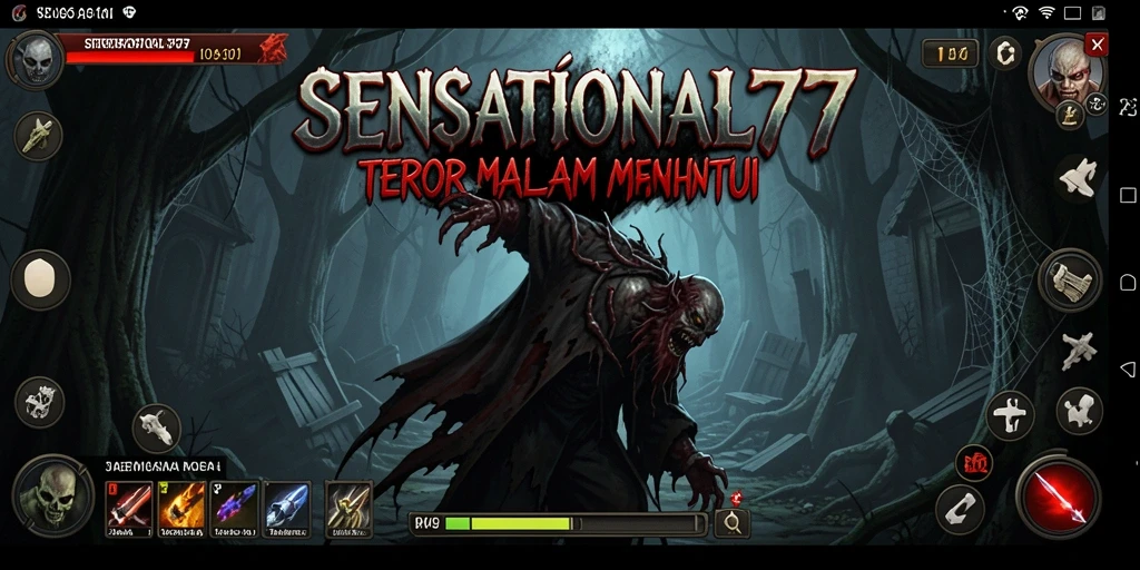 Pengalaman gameplay yang menegangkan dan menyeramkan di SENSATIONAL77.